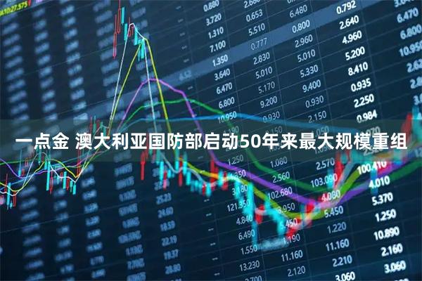 一点金 澳大利亚国防部启动50年来最大规模重组