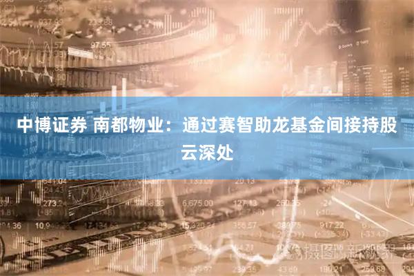 中博证券 南都物业：通过赛智助龙基金间接持股云深处